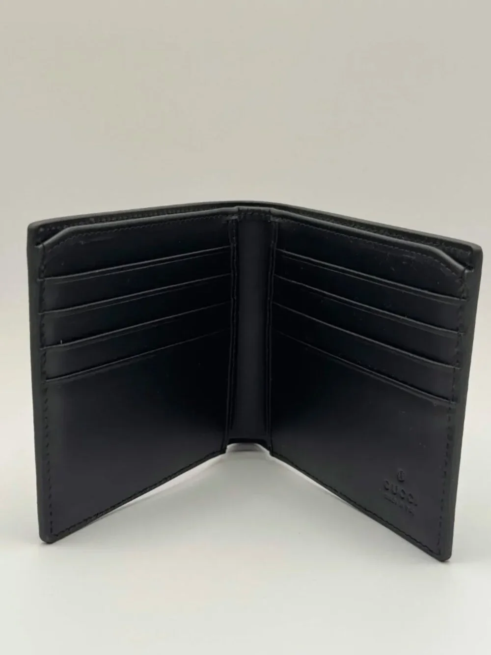 Gucci Kingsnake GG Supreme Wallet Black